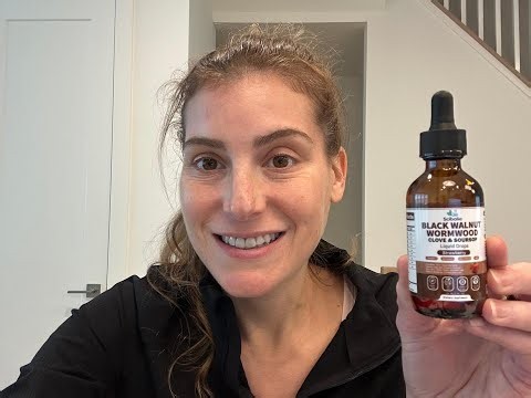 Wormwood black walnut clove cleanse drops for detoxing and digestion