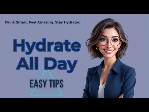 How to Stay Hydrated All Day | Boost Energy, Focus & Wellbeing