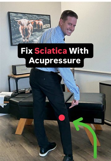🔥 Fix Your Sciatica With ONE Acupressure Point! ❌ Stop ALL the madness of stretching your hamstrings and glutes to try and get relief… IT DOESN’T WORK!! 💥 Instead use this acupressure point combined with the exercises from my previous sciatica video to start getting relief! 💡 If stretching worked, you wouldn’t be here!! Let’s fix it for good! ✅ Want to fix your sciatica pain for life? Grab your “FREE” sciatica pain fix guide from the link in my bio! 👣 Follow @apex.spine.sport #sciatica #scia