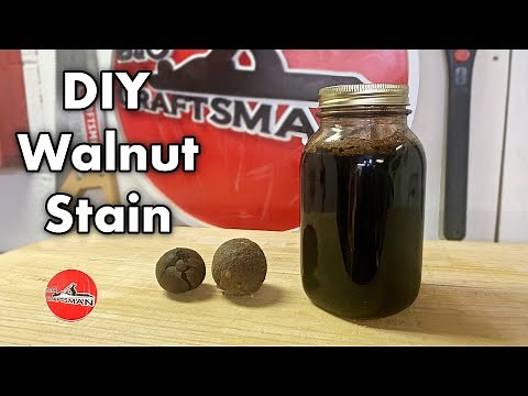 How to make walnut stain