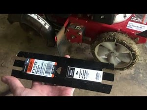 YARD MACHINE 4 CYCL EDGER - Blade Replacement -DIY EASY
