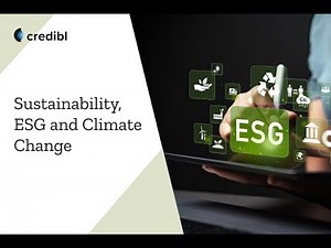 Seekho Course 1 – Introduction to Sustainability, Climate Change and ESG (Credibl ESG)