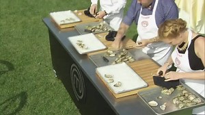 64K views · 1.8K reactions | You won't believe how shucking awesome Graham Elliot is at shucking oysters! | MasterChef | Facebook