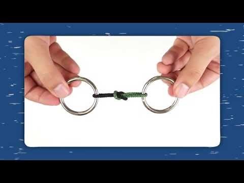 Puzzle Academy - Chunky Metal Puzzles - Rings Of Fire Solution