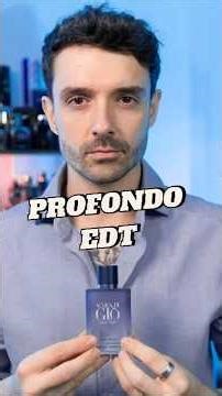 NUEVA Acqua Di Gio PROFONDO EDT Mejor que la Original? 🌊