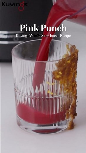 Delicious Pink Punch Recipe🍷 | Kuvings REVO830