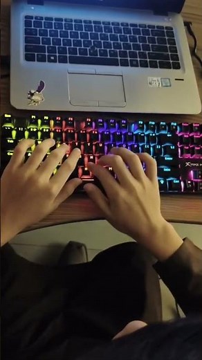 99% People Can’t Type This Fast! 😱⌨️ RGB Keyboard ASMR #shorts #typingasmr #desksetup #keyboard