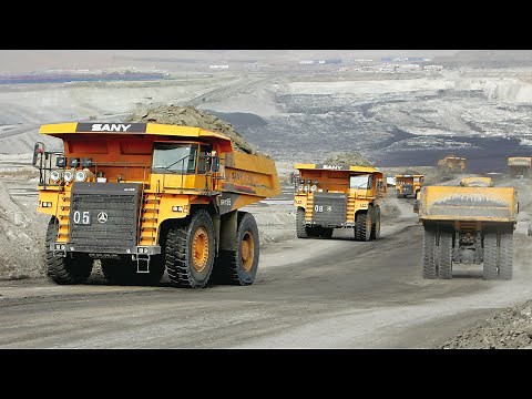 SRT95C SANY 95 tons off-highway mining truck
