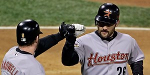 Catching up with ... Astros slugger Mike Lamb