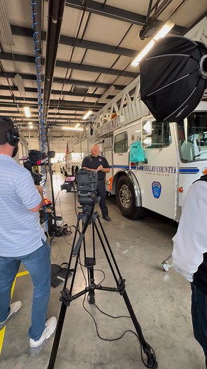 3.7K views · 46 reactions | Big shoutout to Hutch Digital for hanging with us all day Friday capturing footage for our NYE Gala with Shelby County Chamber of Commerce! We can’t wait until you hear Chief Shawn Doty Shelby County Suburban Fire District talk about using his first backpack on the scene of a recent call—and how it helped calm and support a child on the spectrum during a really tough situation. | The Backwards Backpack | Facebook