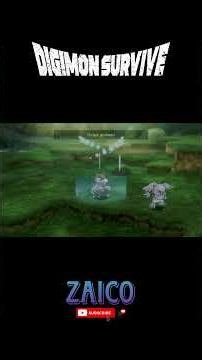 La pelea más brutal de Digimon Survive | Top movimientos épicos #shorts