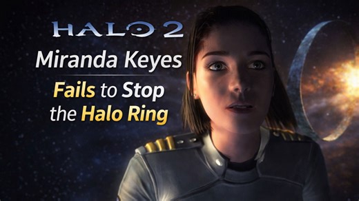 Halo 2 Miranda Keyes fails to stop the Halo ring