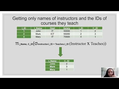 12. Relational Algebra -Cartesian Product