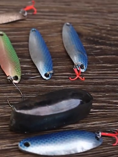 Punch for mini spoons lure - Part 2 How to make a replica of a handmade fishing lure using a lathe punch and a lead die #luremaking #diyfishing #diyspoonlure #fishing #homemadelures