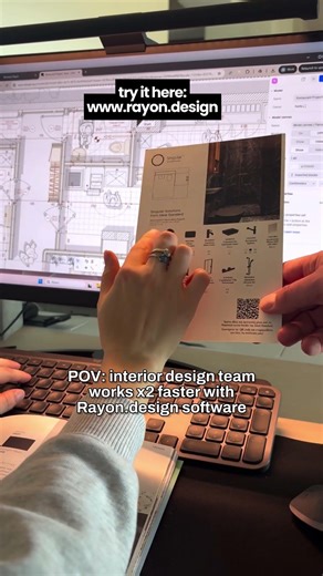 POV: Design team works faste with Rayon.design software (www.rayon.design)