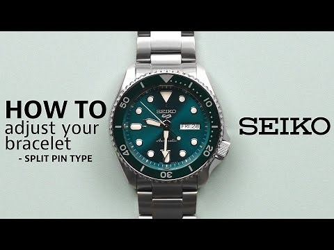 How to adjust your bracelet - Split Pin Type