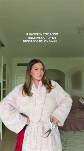 Madeleine White Original: Cutting Up My Husband's Belongings 🪡