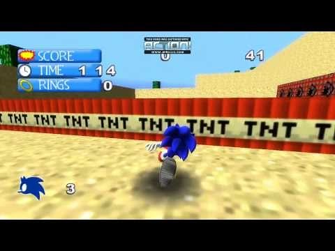 Minecraft Exploration with Colors Sonic