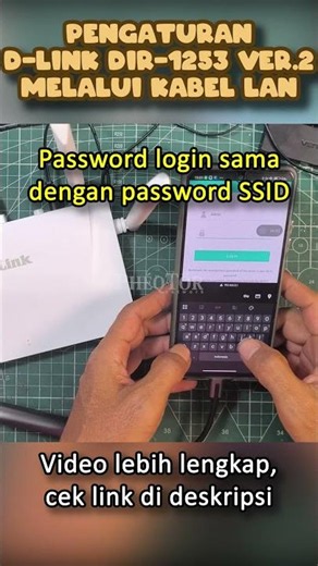 Pengaturan D Link DIR 1253 Ver 2 melalui kabel LAN