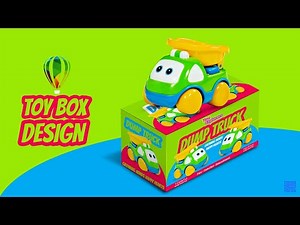 Toy Box Packaging Design Coreldraw in HINDI / hindi Tutorial