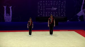 A fifth consecutive #Acrobatic #Gymnastics Men's Pair world title for the Russian Gymnastics Federation came courtesy of Timofei Ivanov and Maksim Karavaev at #WorldAcro2021. Sit back and enjoy their stunning 🥇medal-winning routine in full. 🤩 Acrobatic Gymnastics World Championships - World Acro 2021 | International Gymnastics Federation - FIG