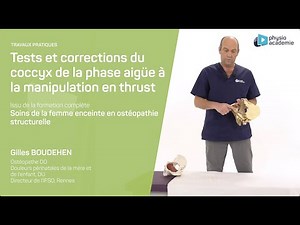 TP - Tests et corrections du coccyx de la phase aigüe à la manipulation en thrust