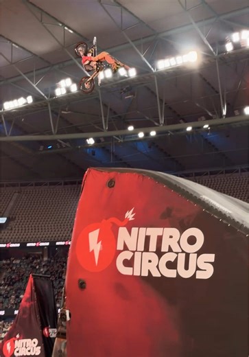 Taking the hands off in the middle of a double flip is batsh*t crazy @Harry Bink