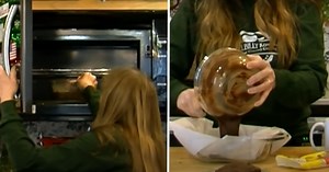 Mom in her 'hillbilly kitchen' shows how to make delicious easy 2-ingredient fudge