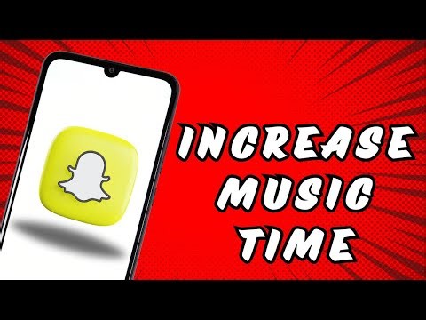 How To INCREASE Music Time On Snapchat