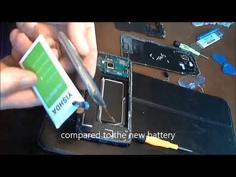 Samsung Galaxy S8 Battery Repair Replacement. how to, DIY