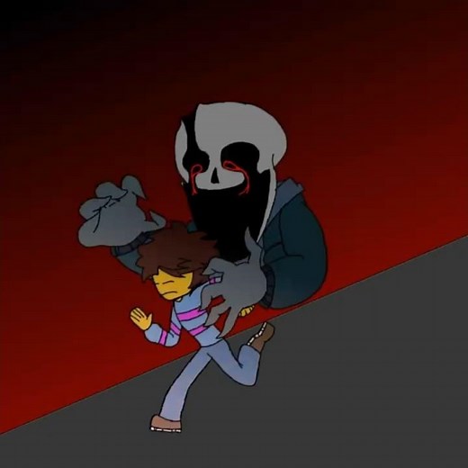 vhs sans timelapse #undertale #sans