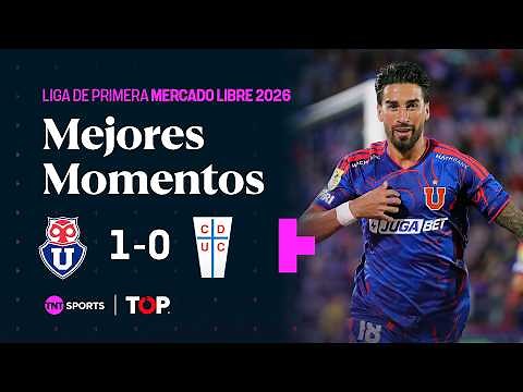 Highlights | 🔵🔴 U. de Chile 1 - 0 ⚪🔵 U. Católica | Liga de Primera Mercado Libre 2026 - Matchday 11