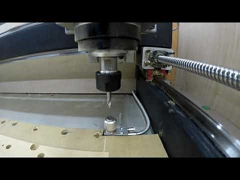 PrintNC Manual Tool Change Tool Length Offset using LinuxCNC (5x speed)