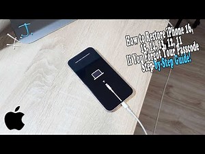 How to Restore iPhone 16, 15, 14, 13, 12, 11 If You Forgot Your Passcode | Step-by-Step Guide!