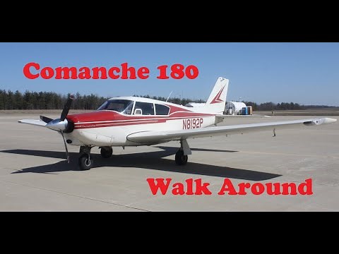 Piper Comanche 180 Tour and Discussion