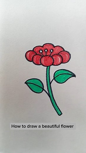 11K views · 107 reactions | How to easily draw a beautiful flower by pencil #pencildrawing #art #drawing #flowers #flowerdrawing | SSR Art's | Facebook