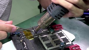 苹果7P重装基带CPU操作手法展示(短视频)