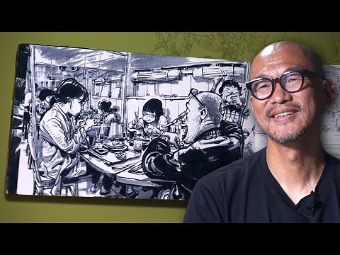 Kim Jung Gi Sketchbook Tour 2 - You Know You’re Going to Watch it