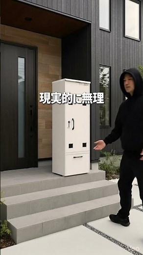 泥棒も諦める？最強すぎる宅配ボックス #宅配ボックス #置き配 #防犯対策 #便利グッズ #ライフハック