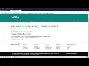 Bioinformatics Practical 5- Pairwise alignment using FASTA
