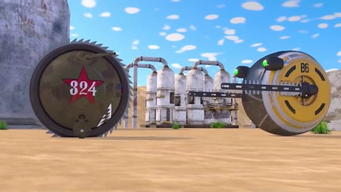 Pacman vs robotic ghosts: futuristic sci-fi 3D animation universe | LIVE CGI showcase