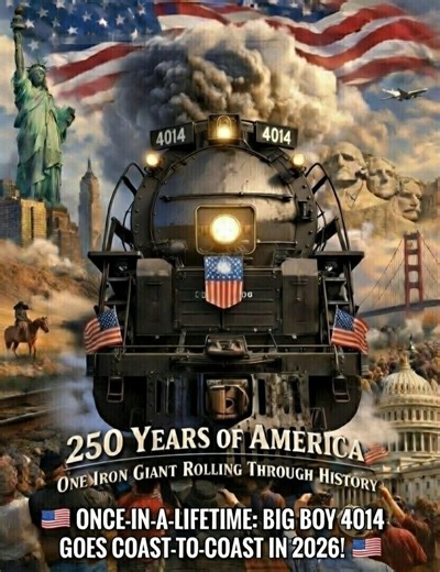 Topeka History Geeks | Looks like Topeka is going to be able to see the Steam Engine 4014 "Big Boy" again this coming summer on its coast to coast run to celebrate Americas ... | Facebook