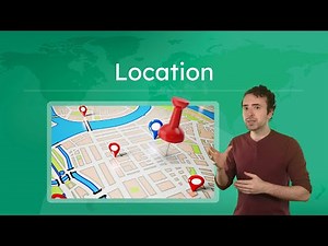 Location - Absolute vs. Relative Location and Map Projections