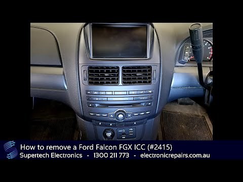 How to remove a Ford Falcon FGX ICC (#2415)