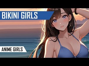 BIKINI GIRLS ON SUNSET BEACH: Meet Them! Lookbook - AI Anime Girls