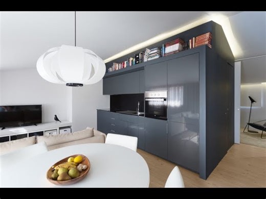 Small Portuguese apartment features big style, high function