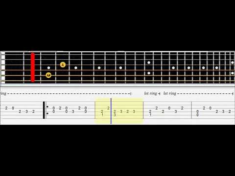 Waterfall Undertale Guitar Tab