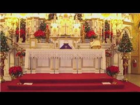 Wedding Planning & Decorating Tips : How to Decorate a Church Alter for a Wedding