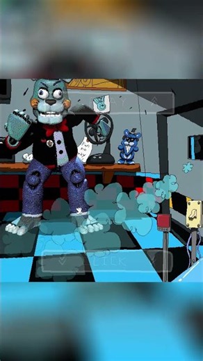A Week at Nates v1.0 | NATES POWEROUT JUMPSCARE! #fnaf #shorts
