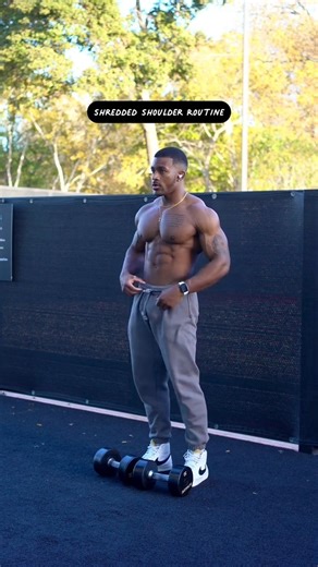 Shredded Shoulder Routine 🔥 Shoulders were ready to fall off after this one! #shoulderday #shoulders #shoulderworkout | Drayyofficial